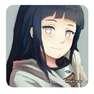 ☺️ Hinata @Sigilo_packs, Telegram sticker 10 of 29