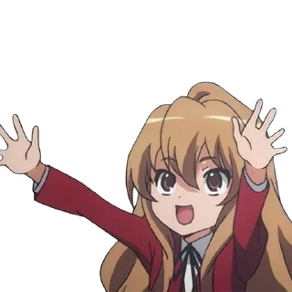 🤗 Taiga best Waifu, sticker Telegram 10 sur 21