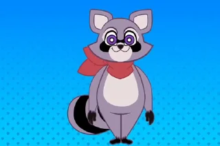 🤲 Rambley Raccoon, стікер Telegram 10 з 26