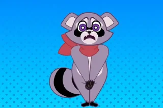 😓 Rambley Raccoon, стікер Telegram 5 з 26