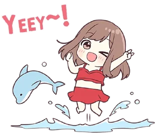 🥳 Casal de abrigo [verão] - @oneesanstickers, sticker Telegram 17 sur 73