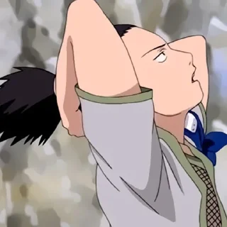 ☁️ Shikamaru., Telegram sticker 5 of 13