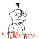 😡 Lucas's Poorly Drawn Stickers, стікер Telegram 7 з 12