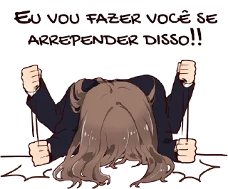 🤬 Namorada geniosa - @oneesanstickers, Telegram sticker 14 of 40