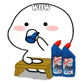 😱 HARPIC PIYO MST RHO, Telegram sticker 10 of 18