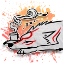 🖌 Okami!, стикер Telegram 5 из 12
