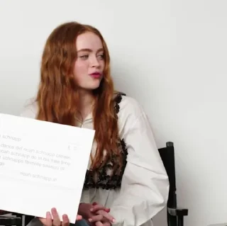☁️ Sadie sink , @STICKERBAR, Telegram sticker 23 of 60