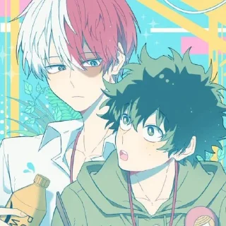 🔥 Shoto Todoroki, стікер Telegram 9 з 120