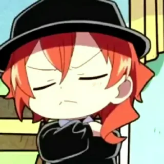 🥡 chuuya, Telegram sticker 17 of 22