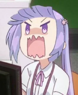 😨 animes nem pack memes by(@feitadinha), sticker Telegram 2 sur 120