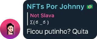 ‼️ NFTsPorJohnny🇧🇷, стікер Telegram 17 з 84