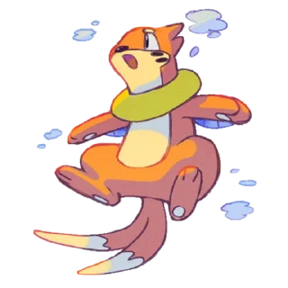 😳 Buizel by JD, Telegram sticker 20 of 104