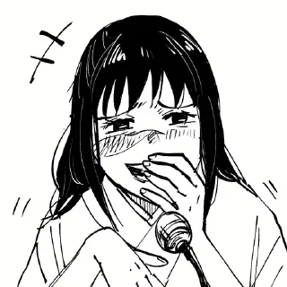 🤍 Utahime Iori | @Toji_sama, стікер Telegram 9 з 110