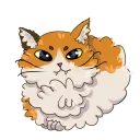 😈 Fluffy Pussies, стікер Telegram 24 з 30