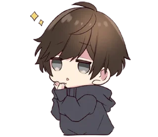 🙏 Menhera-kun - @oneesanstickers, стикер Telegram 11 из 120