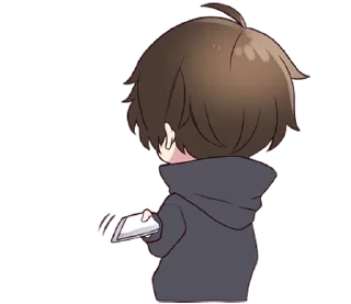 🤚 Menhera-kun - @oneesanstickers, стикер Telegram 10 из 120