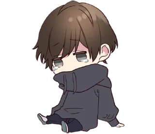 😥 Menhera-kun - @oneesanstickers, стикер Telegram 8 из 120