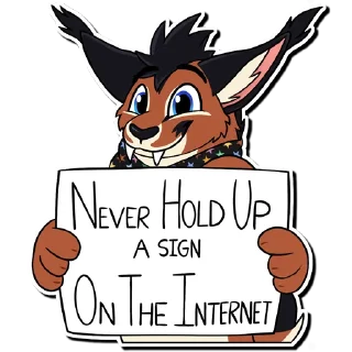 📋 Cooper Caracal, Telegram sticker 16 of 46