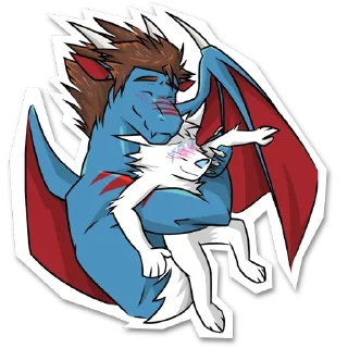 🤗 Drakun package, стікер Telegram 20 з 22