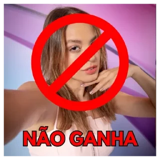 🎬 Não ganha, стикер Telegram 8 из 10