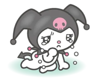 🦇 Kuromi, стікер Telegram 10 з 40