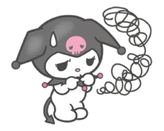 🦇 Kuromi, стікер Telegram 13 з 40