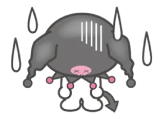 🦇 Kuromi, стікер Telegram 14 з 40