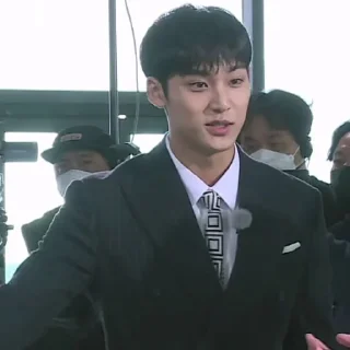 📉 @STIKERSVT : Mingyu CATCH STOCK #1 #2, Telegram sticker 8 of 54