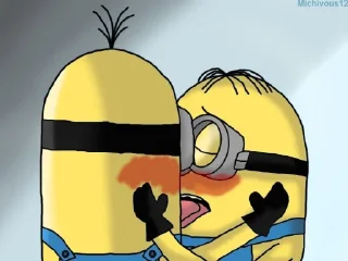 😘 minion, sticker Telegram 10 sur 32