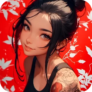 ❤ @Scarlett_Oficial | Black & Re, стікер Telegram 6 з 15