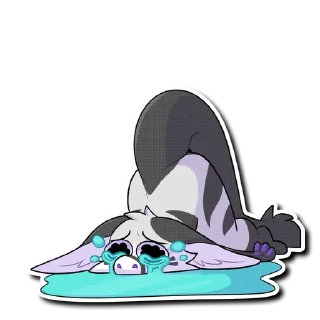 😭 Freya Ferrin, стікер Telegram 7 з 120