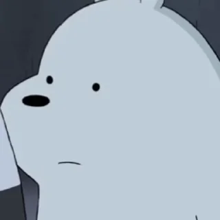 ⭐ Polar (We Bare Bears) ⬩❀⬩ @monochromeabril, стікер Telegram 23 з 120