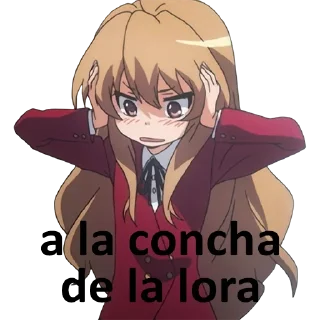 😱 Taiga best Waifu, стикер Telegram 5 из 21