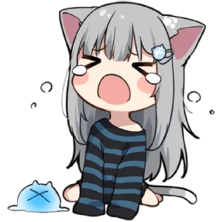 😭 Nachonekodayo - @oneesanstickers, стикер Telegram 6 из 32