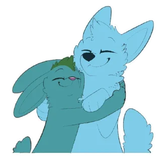 🤗 Bunny bom, Telegram sticker 14 of 17