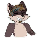 😁 Milo The Raccoon, sticker Telegram 11 sur 73