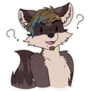 🤓 Milo The Raccoon, sticker Telegram 8 sur 73