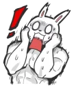❗ Rabbo the Muscle Rabbit by Babustudio, стикер Telegram 5 из 80