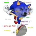 🏃 Sanic The Hegeog, стикер Telegram 13 из 24