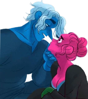 ❤️ Lore Olympus XIII by @Nantzui (@couple_matching), sticker Telegram 18 sur 120
