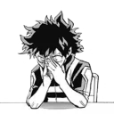😫 My Hero Academia, стікер Telegram 16 з 120