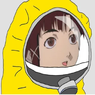 😃 Serial Experiments Lain, стикер Telegram 6 из 59