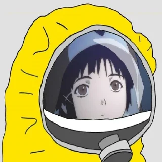 🐻 Serial Experiments Lain, стикер Telegram 5 из 59