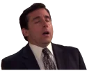 😵 Michael Gary Scott, стикер Telegram 24 из 33