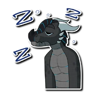 💤 Xero, Telegram sticker 17 of 22