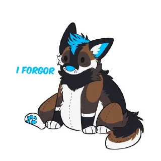 🧠 Copper the Plushy Puppy, sticker Telegram 11 sur 17