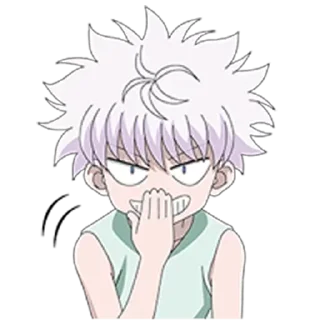 😁 Killua, Telegram sticker 19 of 57