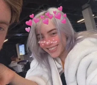 🥑 Billie Eilish ✫ @WeCanTPWK, стикер Telegram 20 из 77