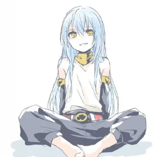 💙 Rimuru Tempest - [@Fema7], стикер Telegram 16 из 93