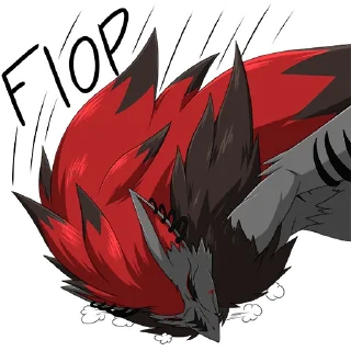 😵 Steph Zoroark, Telegram sticker 17 of 71